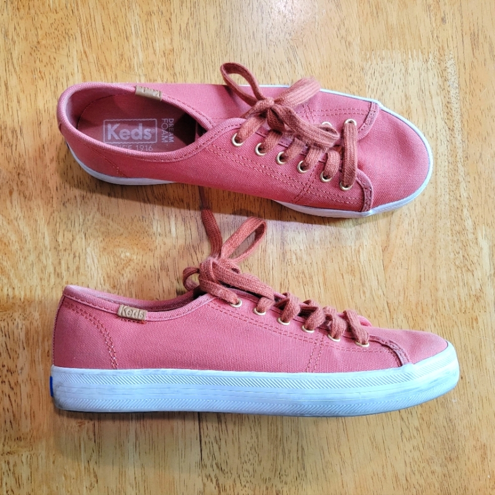 EUC Keds pink tennis shoes